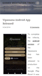 Mobile Screenshot of guidedmeditationtreks.com